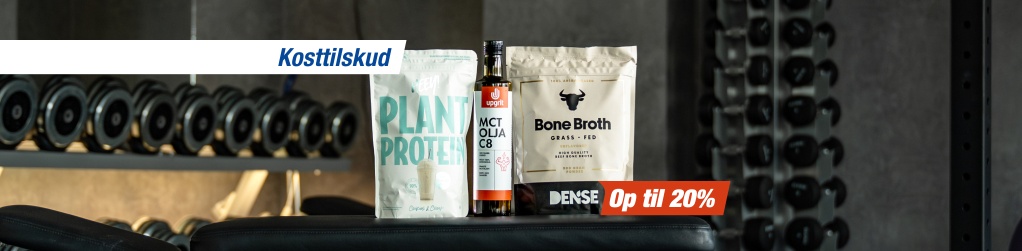 Kosttilskud - Op til 20%